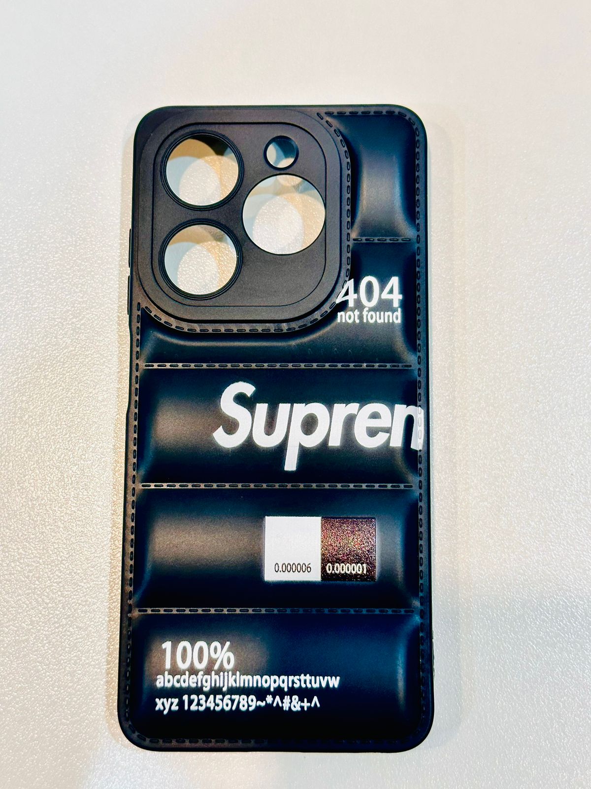 Lahore Mobile Case for Tecno Pop 8 Back Covers - Premium Soft Silicon Puffer Case - New Elegant Designs 3