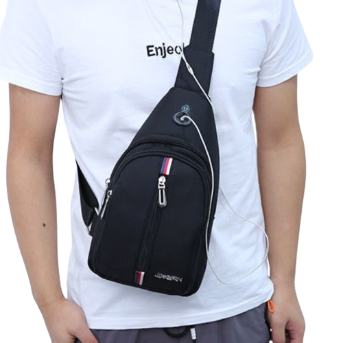 New Style Sling Bag Fashion Men Chest Shoulder Crossbody Mini Waist Backpack Use For Men And Boys Also For Girls