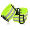 Safety Reflective Arm Wrist Band Belt Strap Sports Night Running Cycling Reflective Arm Band. 