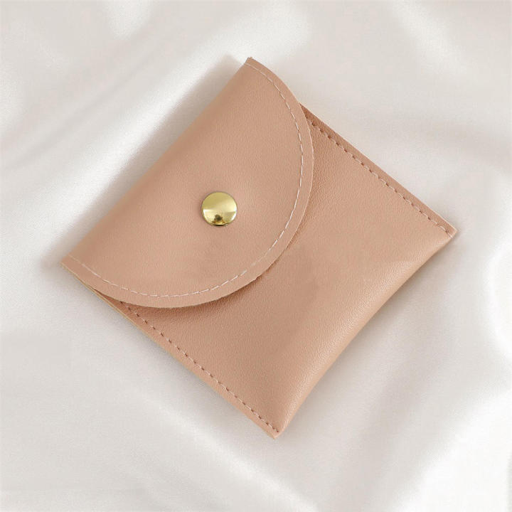 Ring Bag Jewelry Storage Bag Packaging Bag Earrings Bag Bracelet Storage Bag PU Jewelry Bag Leather Jewelry Bag