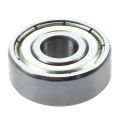 606Z 6 x 17 x 6mm Metal Miniature Deep Groove Ball Bearings 10 Pcs. 