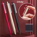 Fountain pen CLICKY that works like a ballpoint. 