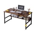 Computer Desk Study Table Gaming Writing Workstation Home Office Desk in 4 colors, with 18guage metal frame, laminated wooden. 