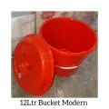 Plastic bucket 12 liter. 