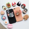 Finger Holder for Phone Grip Cute Anime Design Car Cellphone Stand for Iphone 11 12 Korean Mobile Accessories Support Wholesale. 