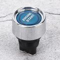 Universal Engine Start Switch, LED Engine Starter Push Button Starter Switch 1 pc (blue). 
