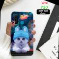 Vivo_Y30 Pouch Cover - Cat - 2Gud Soft Case Cover. 