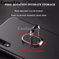 For itel A27 Case Soft Matte Full Protector Shockproof Car Magnetic Holder Ring Phone Cover Casing Hp itel A27 Phone Cases. 