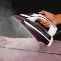 Geepas Steam Iron - 2 in 1 Dry & Steam Iron with Ceramic Soleplate – Adjustable Temperature Control – Dry Ironing, Spray Function & Burst of Steam - 400 ml Water Tank, Anti-Drip, 3000 Watts ( 2 years Warranty ). 