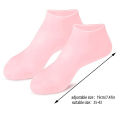 1 Pair Feet Care Socks Moisturizing Silicone Gel Socks Foot Skin Anti Cracking. 