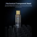 Toocki Transparent 2 Port 45W Fast Car Charger with USB C to USB C PD 100W Cable for Smartphones Tablets Laptops. 