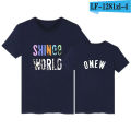 Shinee World T Shirt Kpop Fashion Men Women T Shirts Casual Summer Short Sleeve Tee Shirt Korean Style Plus Size T-shirt Tops. 