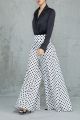 Polka Dots Plazo Pant. 