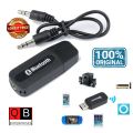 USB Bluetooth Music Receiver with Dual AUX Pin Bluetooth Audio Receiver for Car Computer - By QB. 