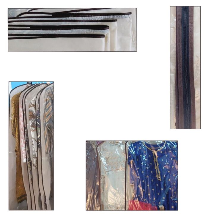 Coat Cover 54 inch - Pack of 6  Suit cover / Dress Cover / Suit Bags
