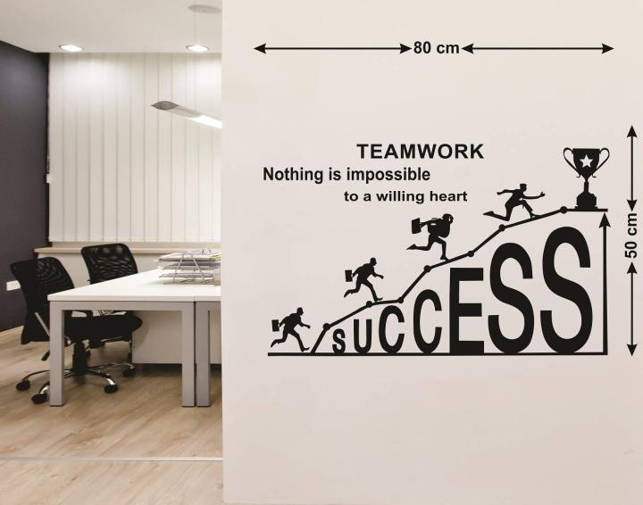 WallsArt%20TEAMWORK%20SUCCESS%20Vinyl%20Quotes%20Wall%20Sticker%20for%20Office,%20Motivational%20Quote%20Decal%20for%20Workspaces%20-%20Image%203