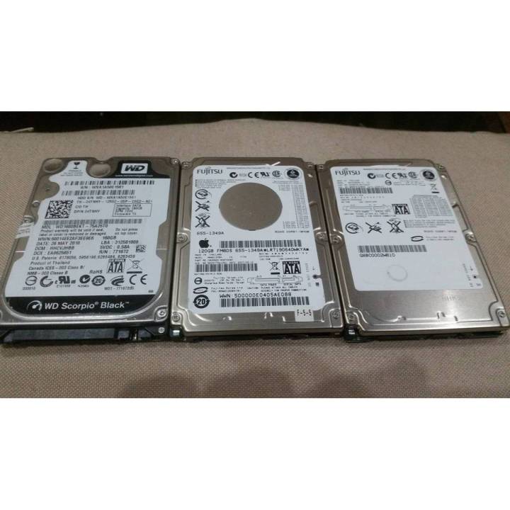 LAPTOP INTERNAL HARD DRIVE 2.5 SATA 80GB, 120GB, 160GB, 250Gb, 500Gb