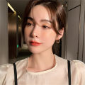 Earrings Vintage Matte drop Earrings for women Metal Fashion 2022 Trend Jewelry  Hudduo. 