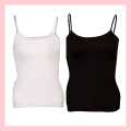 Fashion Boutique 2-Piece Camisoles for Women and Girls, Cotton, Sleeveless, Year-Round Wear. 