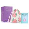 A dropshipping menstrual cup silicone menstrual cup replaces a leak-proof tampon instead of a sanitary napkin. 