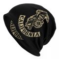 Retro Skull Bonnet Homme Autumn Spring Thin Skullies Beanies Sons Of Anarchy TV Caps For Men Women Creative Hats. 
