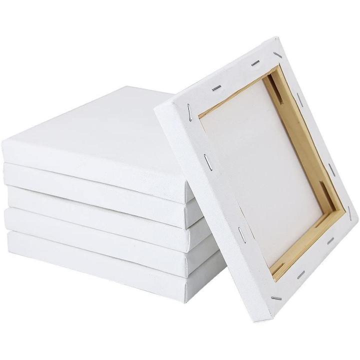 PACK  OF 6 CANVASES (6 BY 6) SET