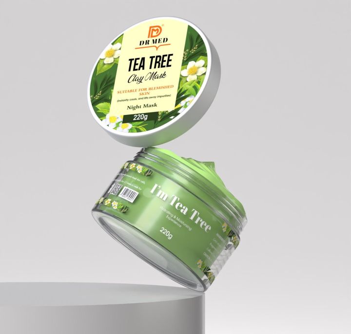 DR%20MED%20Tea%20Tree%20Night%20Clay%20Mask%20220g%20%E2%80%93%20Purifying%20Face%20Mask%20for%20Blemished%20&%20Oily%20Skin%20%E2%80%93%20Controls%20Acne,%20Removes%20Impurities,%20Tightens%20Pores%20%E2%80%93%20With%20Natural%20Tea%20Tree%20Extract%20-%20Image%206