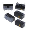 5Pcs HUANO Microswitch White Blue Pink Yellow Dot Mouse Micro Switch Silver Alloy Contacts 10 Million for Lifetime Dropship. 