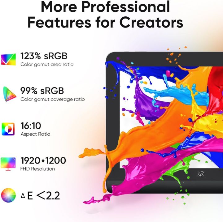 XPPen%20Artist%20Pro%2014%20Gen2%20Drawing%20Tablet%20with%20Screen%2014%20inch%20Graphic%20Art%20Tablet%20with%20Full%20Laminated%20Anti-Glare%20Screen%2016384%20Pressure%20Levels%20X3%20Pro%20Battery-Free%20Stylus%20123%25%20sRGB%20Tilt%20Stand%20Mini%20Keydial%20-%20Image%206