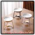 Customized Iron Tart Candle Holder Stand for Home Decor Display. 