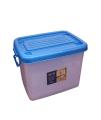 Mega Multipurpose Rolling Storage Box With Lid - 16 Litres. 