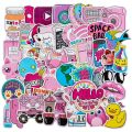 Water Bottles Stickers, Cute Laptop Stickers for VSCO Girls, 50 Pack Creative, Cute, Waterproof, Aesthetic, Trendy Stickers for Water Bottles, Tumbler, Cameras, Laptop, Phone, Car, Skateboard, Luggage DIY Decoration Gift Sticker.