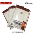 Pack of 3 Noorani Men's Banyan with Sleeves- Original Noorani Cotton Vest - White Inner wear with Sleeves. 