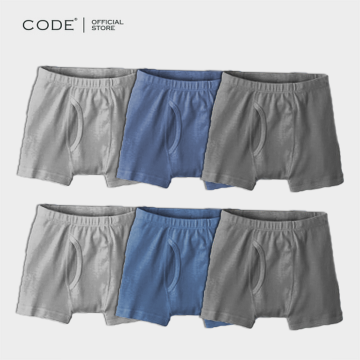 Code Boxer For Men Pack Of 6 - Underwear For Men - Underwear - Boxers For Men - Boxer - Mens Underwear  - Boxers For Boys - Under Garments For Men - Under Wear - Random Colors