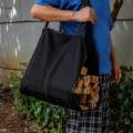 Wood Carrier Log Carrier Tote Bag Camping Picnic Firewood Holder Storage. 