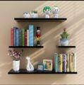 eDecor Set of 4 Flat Delightful Wall Mounted Book Shelf, wooden shelves, Storage Shelves (Customize). 