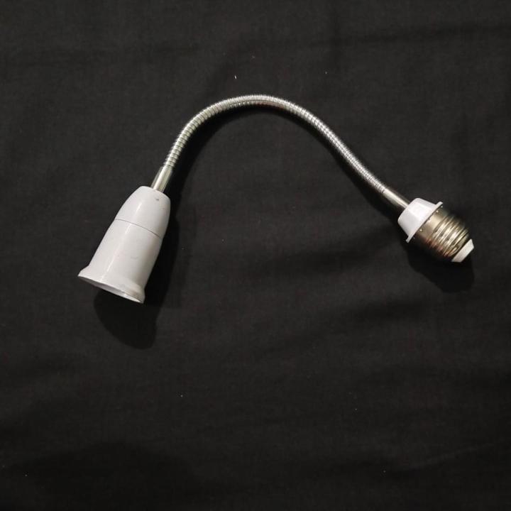 E27 To E27 Flexible Extend Extension LED Light Bulb Lamp Base Holder Screw Socket Adapter Converter
