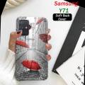 Samsung A71 Back Cover Case - Rain Soft Case Cover. 