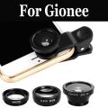 【3C VictoryEagle Store】3in1 Wide Macro Fisheye Lens Camera Mobile Phone Fish Eye Lenses For Gionee S8 Steel 2 S9 S10 M6S Plus A1 A1 X1s. 