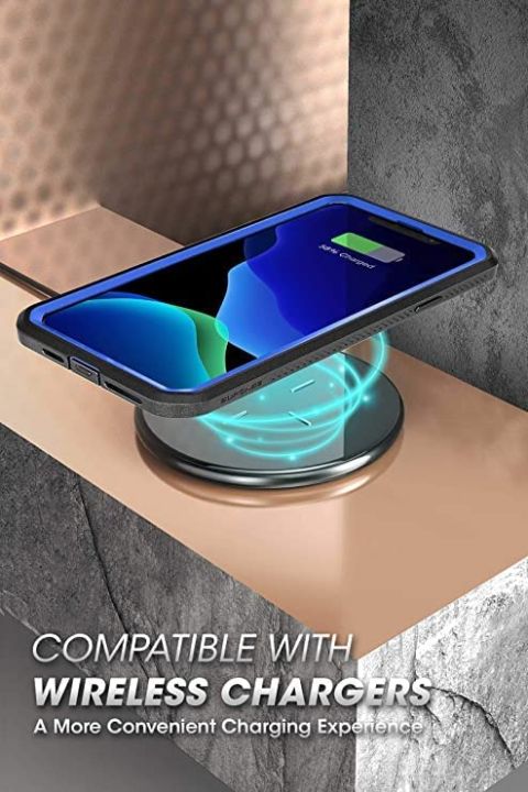SUPCASE%20Unicorn%20Beetle%20Pro%20Series%20Case%20Designed%20for%20%C3%AEPh%C3%B4ne%2011%206.1%20Inch%20(2019%20Release),%20Built-in%20Screen%20Protector%20Full-Body%20Rugged%20Holster%20Case%20(DarkBlue)%20-%20Image%202