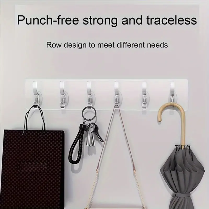 6Row%20Multipurpose%20Hooks%20Nail-free%20Transparent%20Holder%20Strong%20Self%20Adhesive%20Wall%20Hook%20Kitchen%20Bathroom%20Traceless%20Hanger%20Stickers.%20-%20Image%206