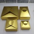Pack of 20 - Multipurposed Box, Bid Box, Gift Bag, Party Gift Box, Muslim Islamic Party Supplies, Gold Paper Gift Boxes for Favors, Crafts, Cupcake Boxes, Favors, Candy Boxes. 