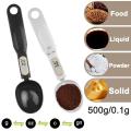 500g Digital Measuring Spoon with LCD Display Portable Digital Measuring Spoon 0.1g Mini Electronic Food Scale Kitchen Tools. 