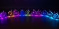 BMW Smart Multicolor LED Keychain With Multiple Color Shades. 