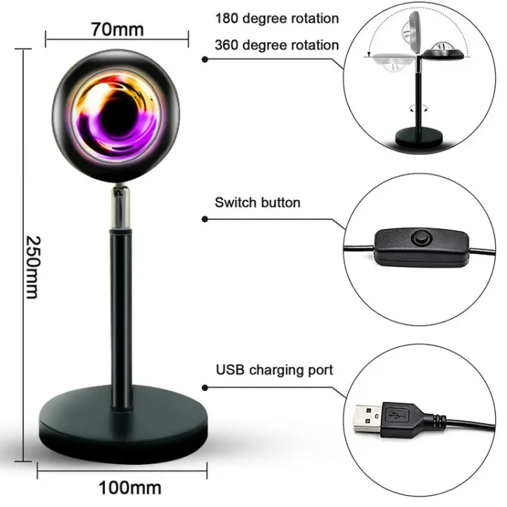 Remote%20Control%20Sunset%20Projection%20Lamp%2016%20Colors%20Changing%20Rainbow%20Sun%20Halo%20Led%20Atmosphere%20Night%20Light%20USB%20Powered%20for%20Celebrities%20/%20_TikTok%20-%20Image%202