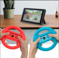 Nintendo Switch Wheel Nintendo Switch Accessories , Nintendo Racing Games Compatible Attachment for the Switch Joy-Con Rubber grips for control & comfort. 