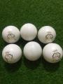 Pack of 6 six Practice Cricket Hard Ball (Synthetic Practice Hard Ball) from Royal Cricket Ball Industries. 