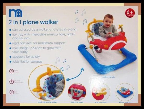 Mothercare 2 In 1 Plane Walker