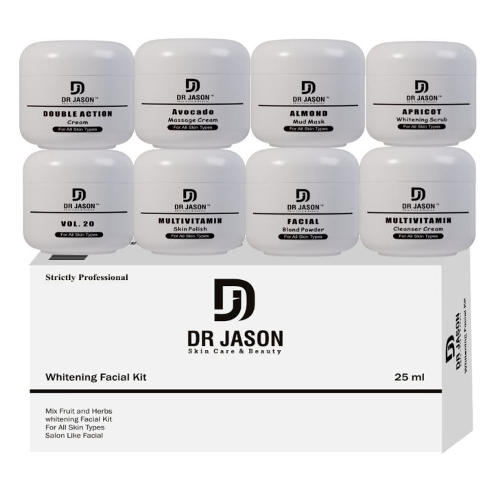 Dr Jason Pack of 8 Facial Kit Student Pack