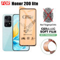 3 IN 1 Honor 200 Lite Ceramic Tempered Glass Matte Gaming Screen Protector for Honor X8B X7B 4G 5G X7A X8A Matte Screen Protector. 